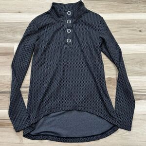 Merrell Indira Snap Placket Pullover Shirt Athletic Hi Low Hem Women’s Medium